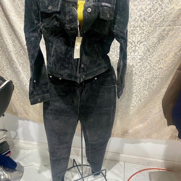 Ladies Parasuco Vintage Elephant Skin Jacket Sz L - Picture 9 of 12